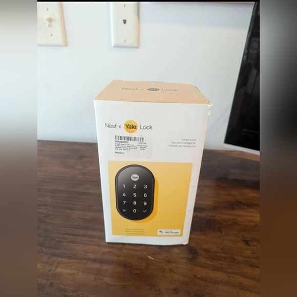 Nest x Yale - Smart Lock Wi-Fi Replacement Deadbolt with App/Keypad/Voice assist - Picture 1 of 4